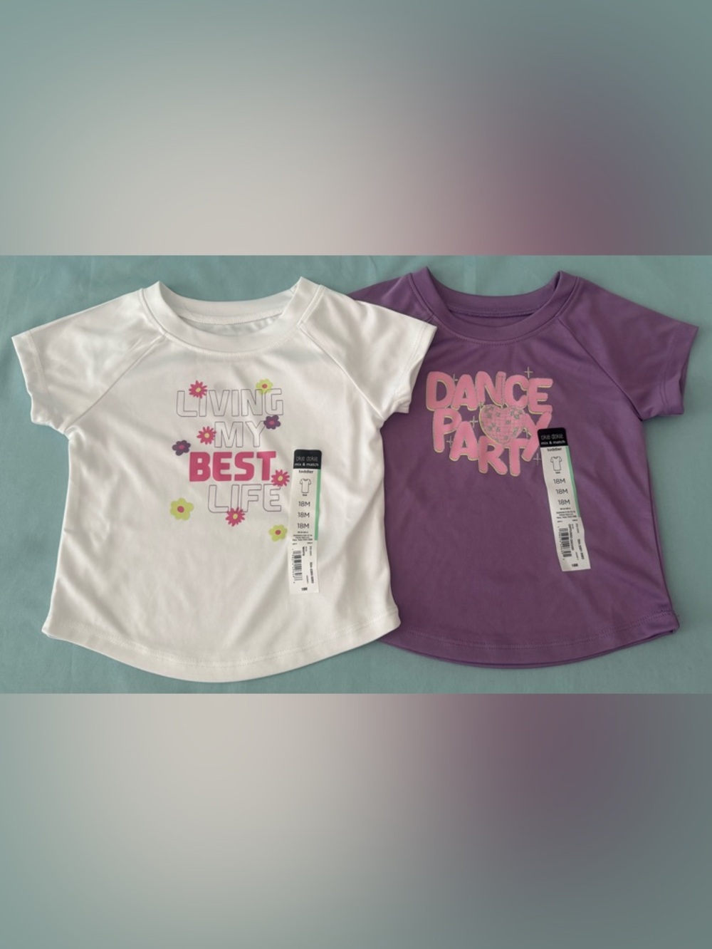 Okie Dokie Little Girls 2-pc Short Sleeve T-Shirt - Picture 11 of 11